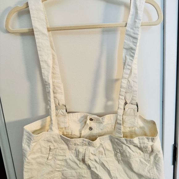 ISABEL MARANT HIGH-WAISTED EFFIE SHORTS WITH SUSPENDERS - Picture 10 of 10